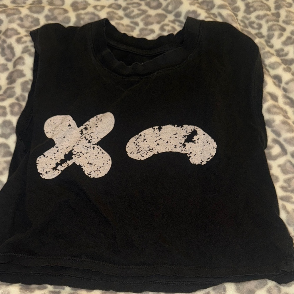 Rumble cropped tank